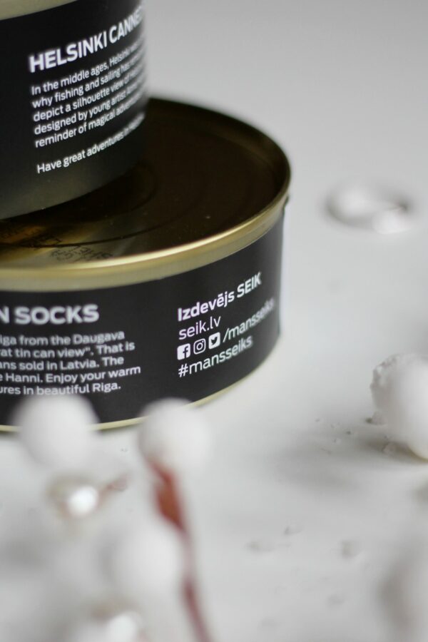 Tinned Fish Socks - Riga skyline (size 40 - 46) - Image 5