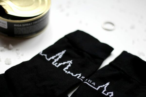 Tinned Fish Socks - Riga skyline (size 40 - 46) - Image 7