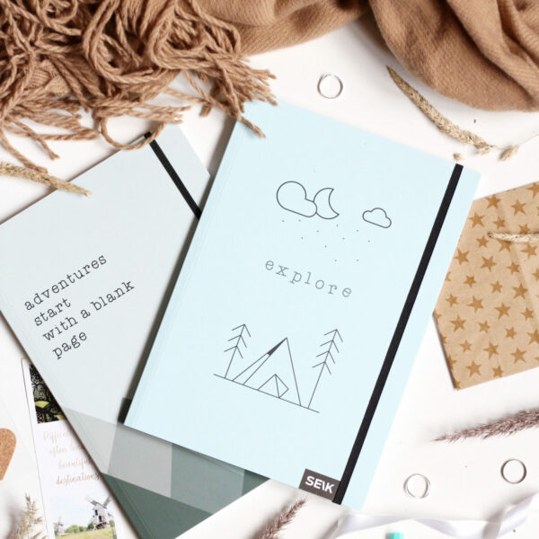 Bullet Journal start with a blank page & explore (2 pcs)