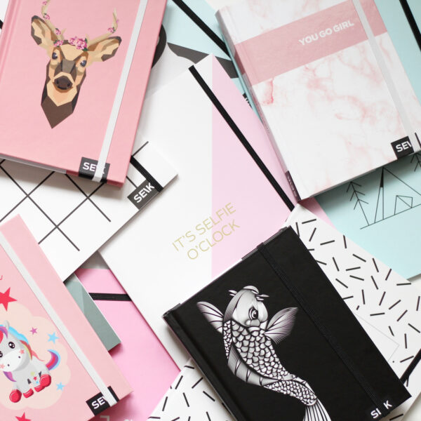 Bullet Journal / Dotted Notebook  be magical unicorn & penguin (2 pcs) - Image 12