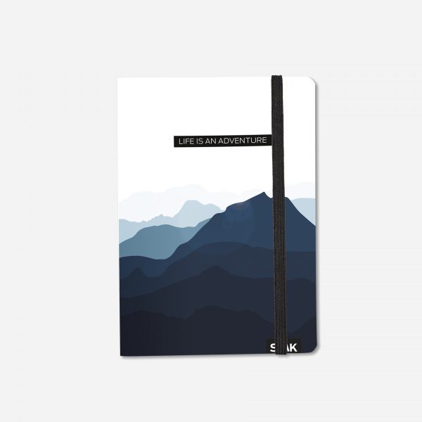 Bullet Journal / Dotted Notebook  start where you are & life is adventure (2 pcs) - Image 3