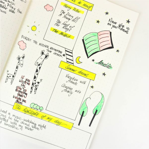 Bullet Journal start with a blank page & explore (2 pcs) - Image 12