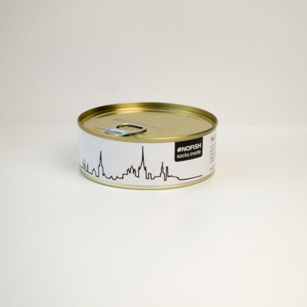 Tinned Fish Socks - Tallinn skyline (size 35 - 40) - Image 8