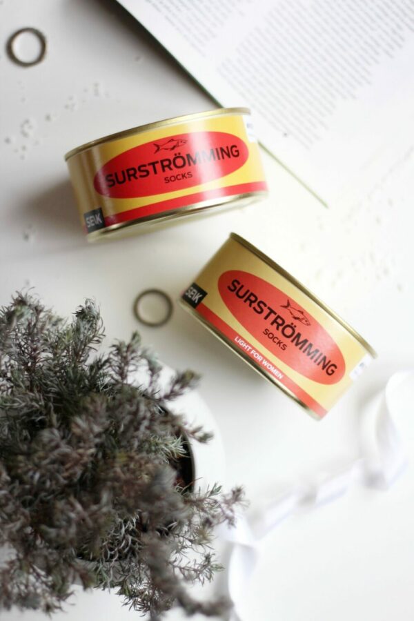 Tinned Fish Socks - Surströmming (size 36 - 40) - Image 11