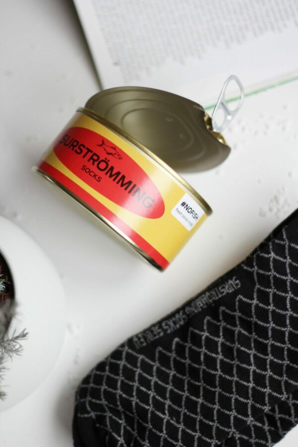 Tinned Fish Socks - Surströmming (size 36 - 40) - Image 7