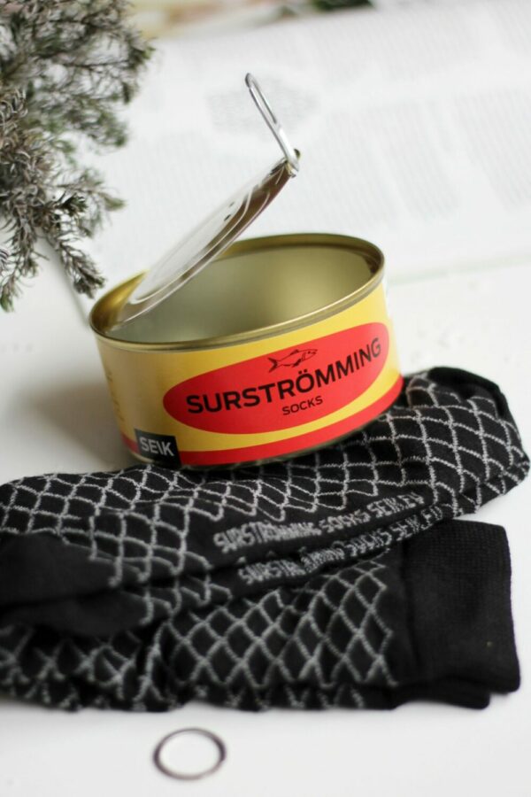Tinned Fish Socks - Surströmming (size 36 - 40) - Image 6