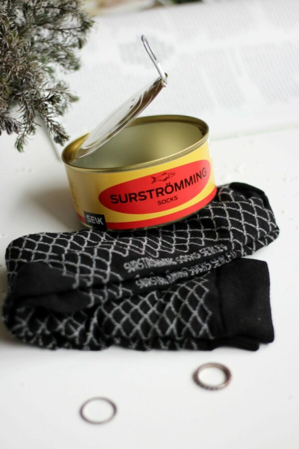 Tinned Fish Socks - Surströmming (size 36 - 40) - Image 5