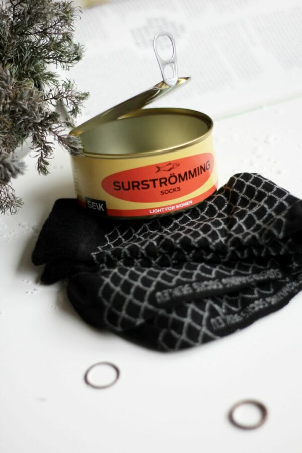 Tinned Fish Socks - Surströmming (size 36 - 40) - Image 4