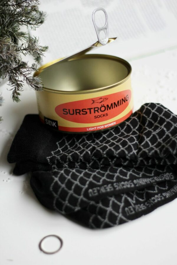 Tinned Fish Socks - Surströmming (size 36 - 40) - Image 3