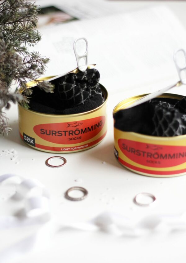 Tinned Fish Socks - Surströmming (size 36 - 40) - Image 12