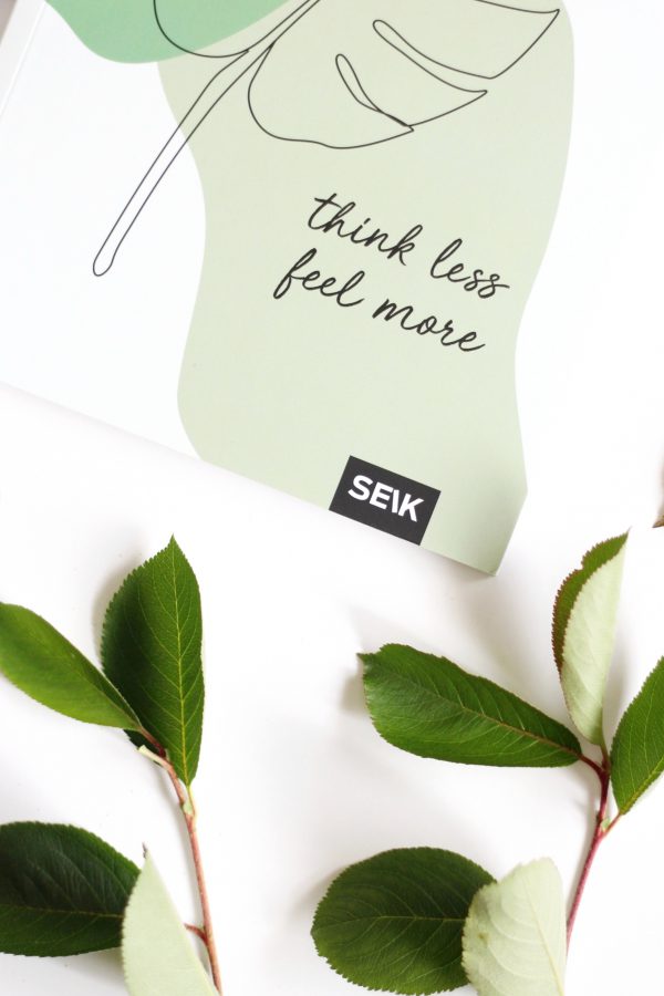 Bullet Journal / Dotted Notebook  Think Less & Feel More (2pcs) - Image 8