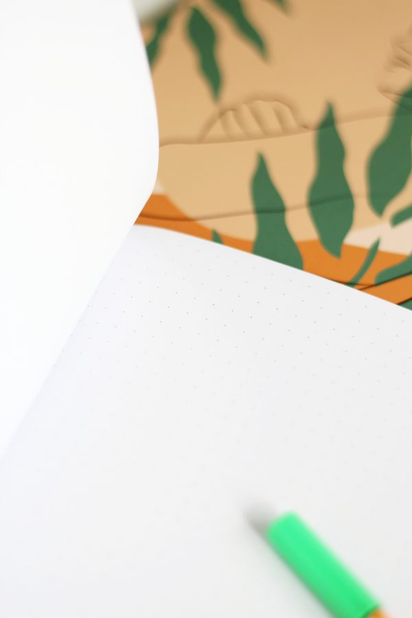 Bullet Journal / Dotted Notebook  Think Less & Feel More (2pcs) - Image 6