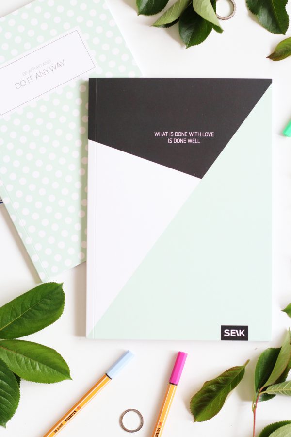 Bullet Journal / Dotted Notebook  Start & Done with Love (2pcs) - Image 4