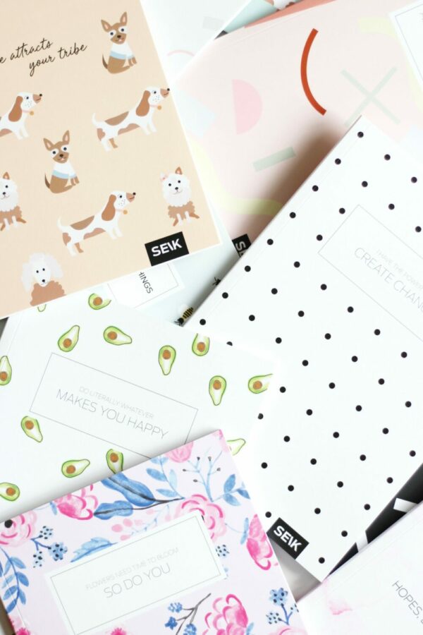 Bullet Journal / Dotted Notebook  Dogs & Puppies (2pcs) - Image 10