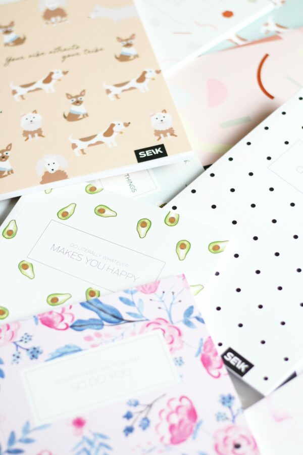 Bullet Journal / Dotted Notebook  Dogs & Puppies (2pcs) - Image 8