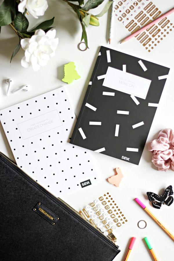 Bullet Journal / Dotted Notebook  black and white (2pcs) - Image 17