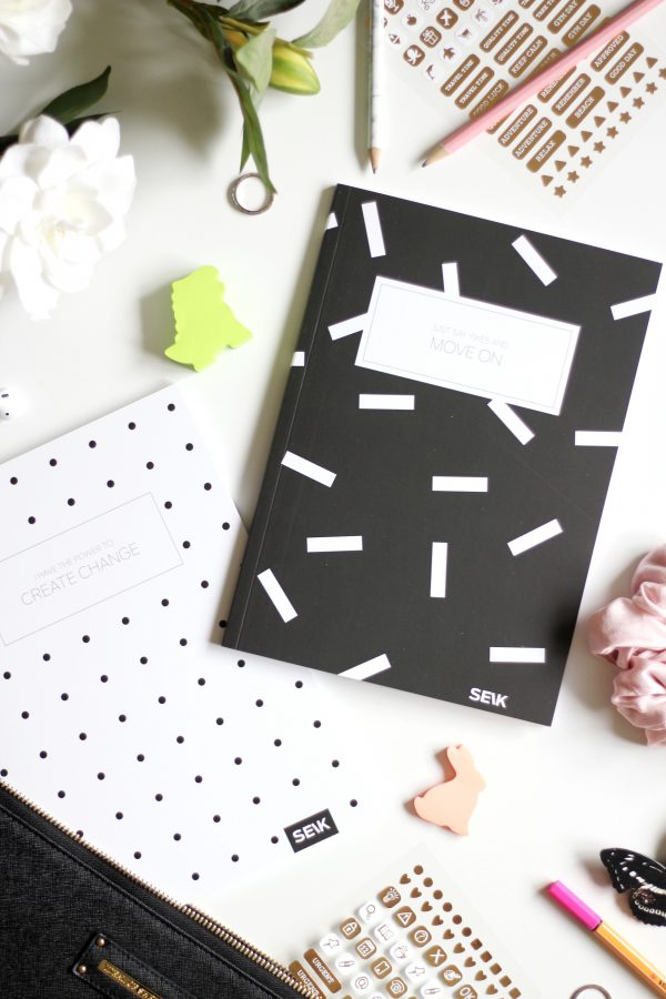 Bullet Journal / Dotted Notebook  black and white (2pcs) - Image 6