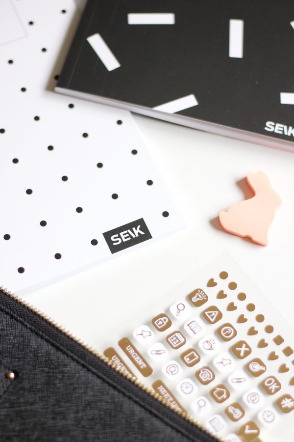Bullet Journal / Dotted Notebook  black and white (2pcs) - Image 16