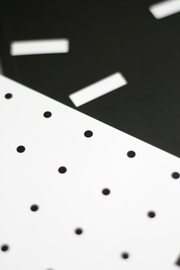 Bullet Journal / Dotted Notebook  black and white (2pcs) - Image 9