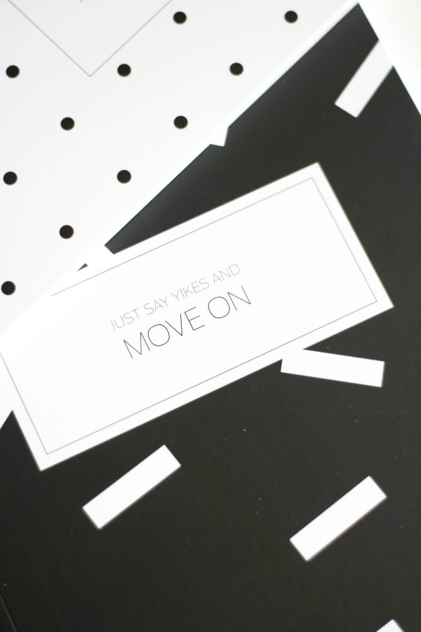 Bullet Journal / Dotted Notebook  black and white (2pcs) - Image 8