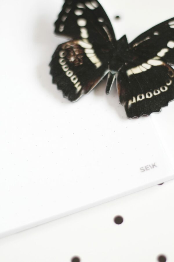 Bullet Journal / Dotted Notebook  black and white (2pcs) - Image 5