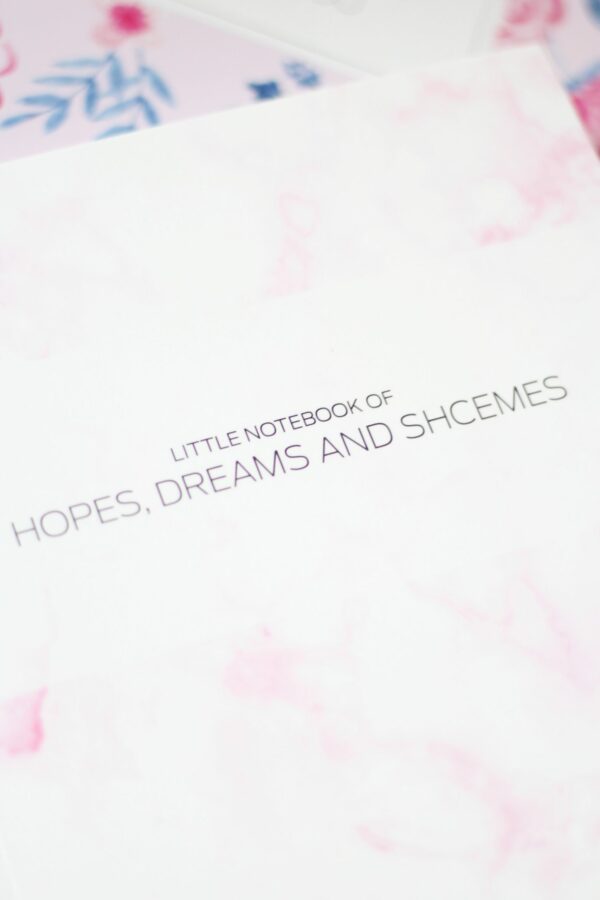 Bullet Journal / Dotted Notebook  Dreams & Blossoms (2pcs) - Image 8