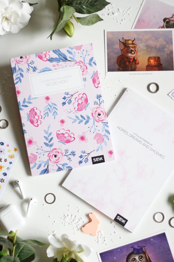 Bullet Journal Dreams & Blossoms (2 pcs)