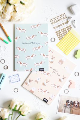 Bullet Journal dogs & puppies (2 pcs)