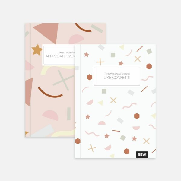 Bullet Journal / Dotted Notebook  Appreciate & Kindness (2pcs) - Image 5