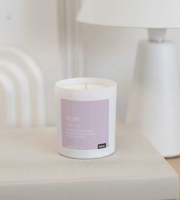 happy candle - mom