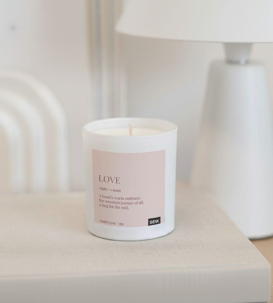 Happy candle - Love
