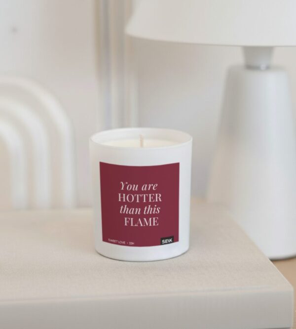 happy candle - You are hotter than this flame