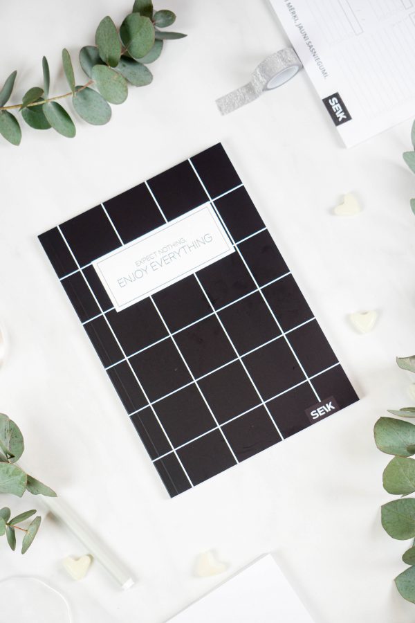 Bullet Journal / Dotted Notebook black & white (2pcs) - Image 4