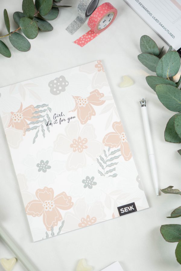Bullet Journal / Dotted Notebook girl, make yourself happy (2 pcs) - Image 5