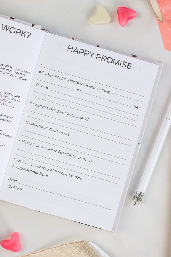 Happy Calendar planner spiral binding - Remember to smile 2025 - Image 4