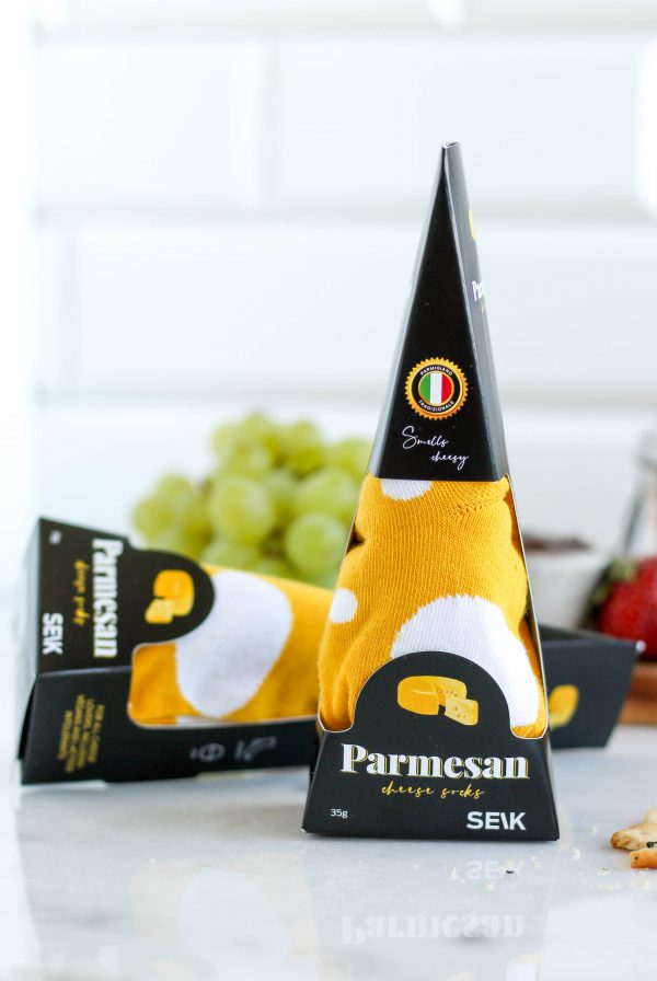 Parmesan Cheese Socks (size 35-40) - Image 2
