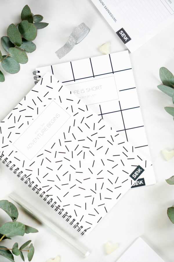Bullet Journal / Dotted Notebook with spiral binding - And so the adventure begins - Image 3