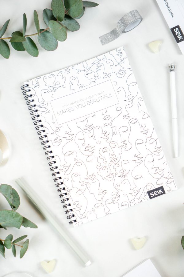 Bullet Journal / Dotted Notebook with spiral binding - Mindset