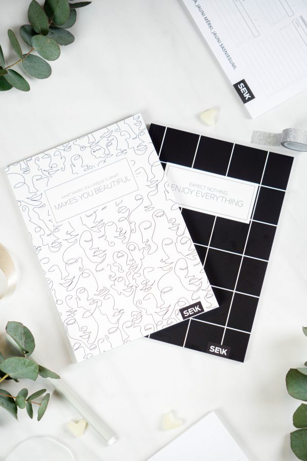 Bullet Journal / Dotted Notebook  mindset (2pcs)