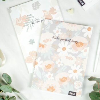 Bullet Journal / Dotted Notebook  make yourself happy (2pcs)