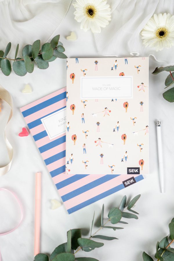 Bullet Journal / Dotted Notebook  kindness & magic (2pcs)