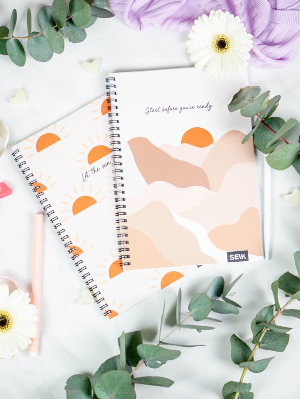 Bullet Journal / Dotted Notebook with spiral binding -  Start before you're ready - Image 3