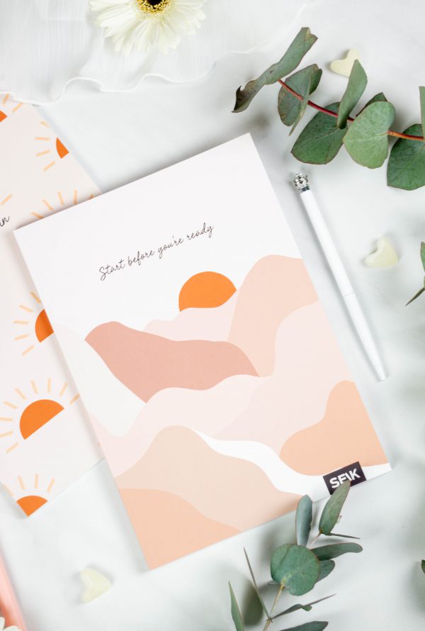 Bullet Journal / Dotted Notebook  päike & rand (2pcs) - Image 5
