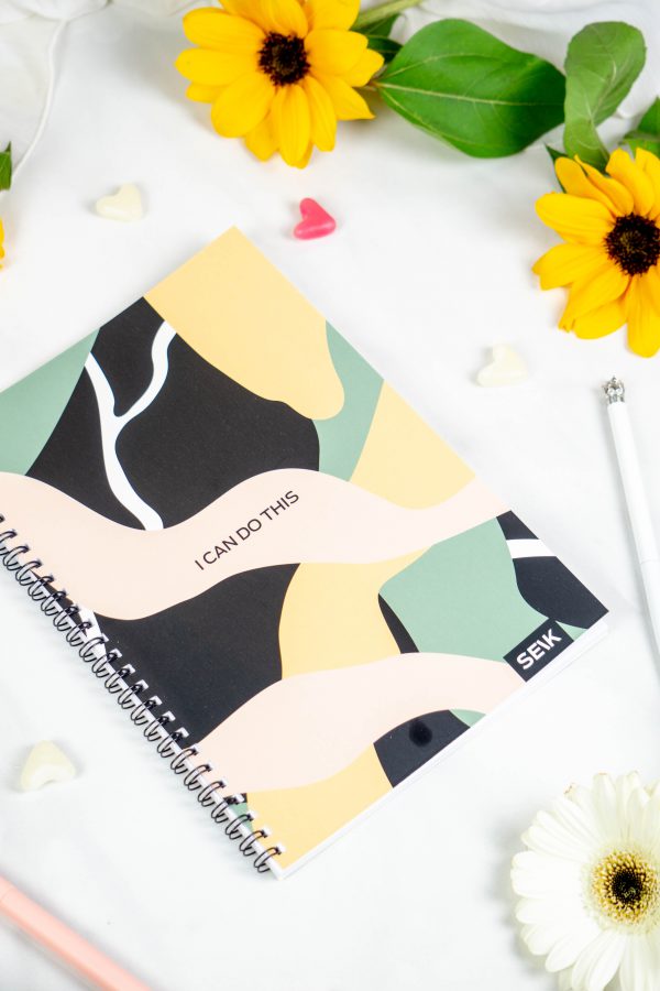 Bullet Journal / Dotted Notebook with spiral binding  - I can do this - Image 5