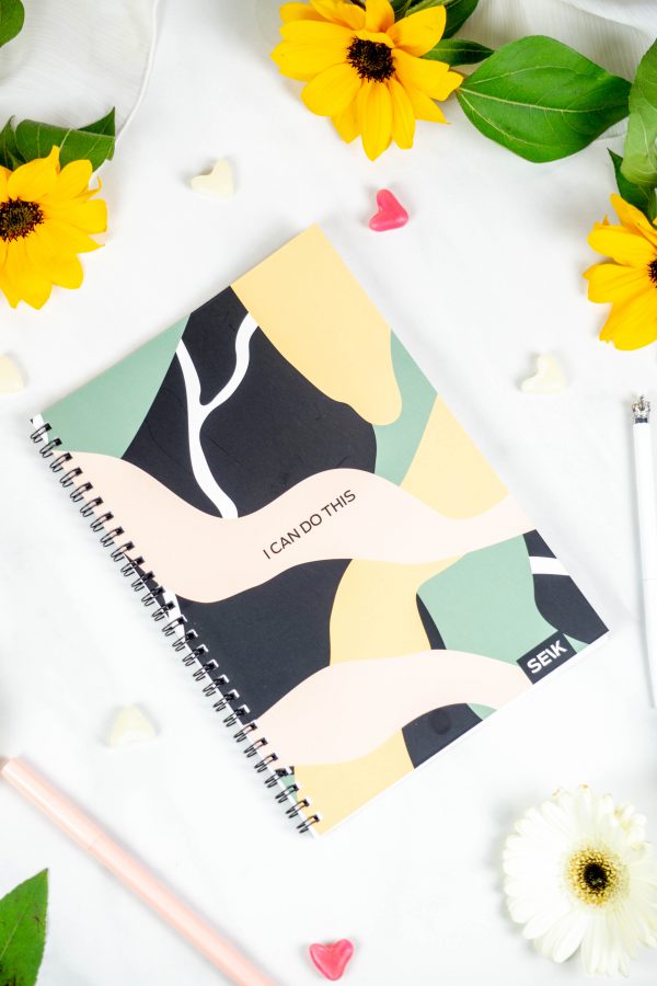 Bullet Journal / Dotted Notebook with spiral binding  - I can do this