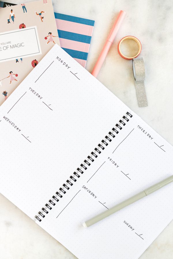 Bullet Journal / Dotted Notebook with spiral binding - Kindness always comes back - Image 5