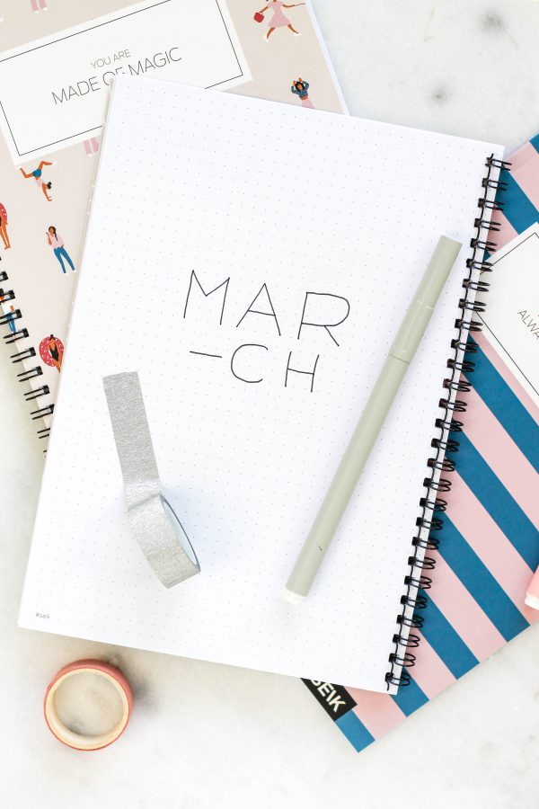 Bullet Journal / Dotted Notebook with spiral binding - Mindset - Image 4