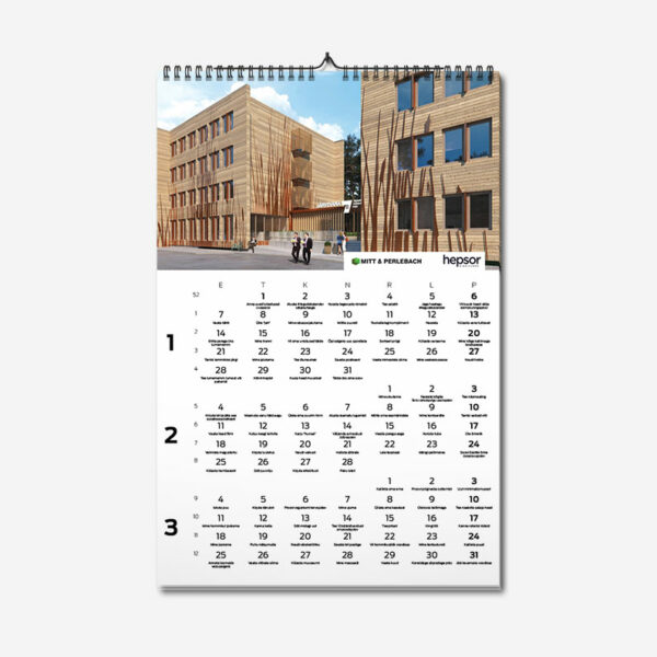 personalised wall calendars with logo and branding - Image 4
