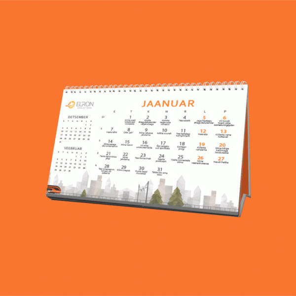 personalised table calendars with logo and branding - Image 6