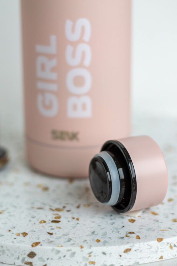 SEIK Water Bottle / Thermos Girl boss - pink color 500 ml - Image 6
